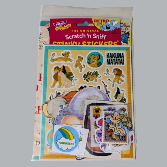 Vintage Sticker Mystery Pack 30+ Mixed Random Stickers - Picture 3 of 7